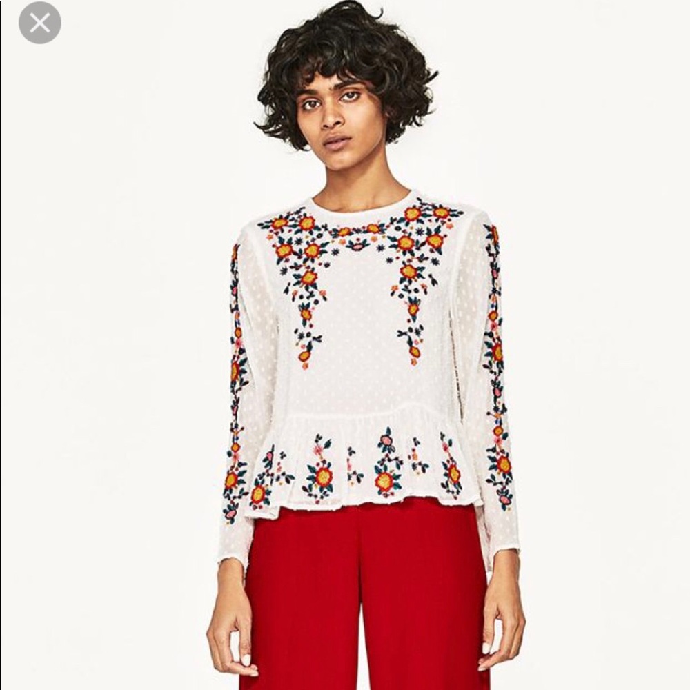 Zara blouse